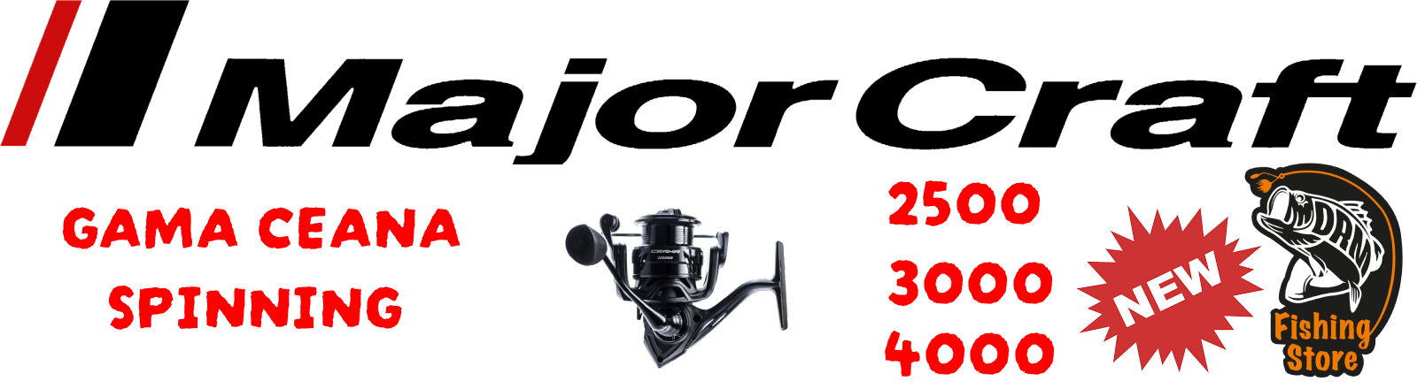 Carretes Ceana Spinning